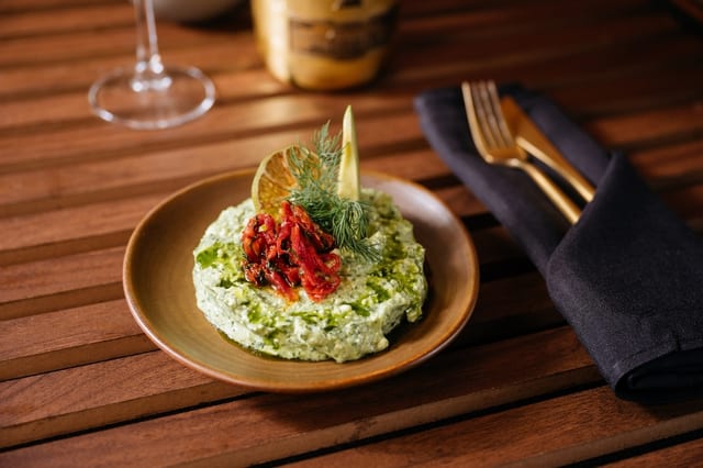 AVOCADO FETA SPREAD.
