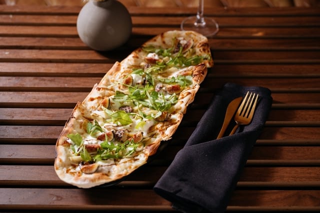 ARTICHOKE FLATBREAD.