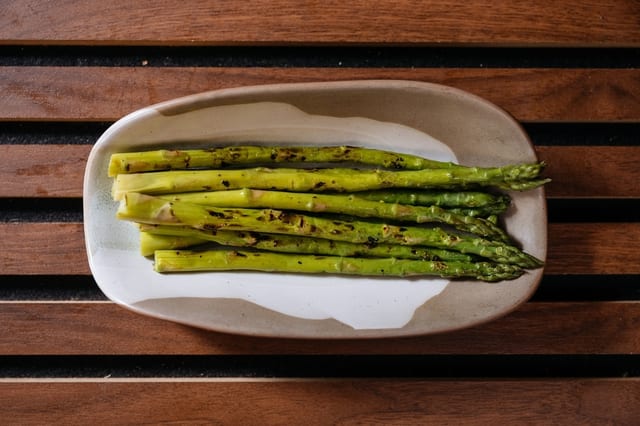 GRILLED ASPARAGUS.