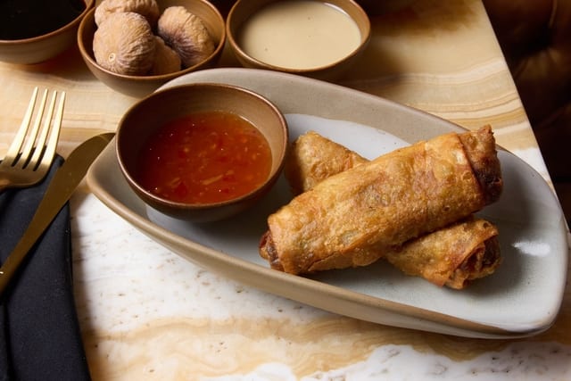 Three Cheese Cigar Rolls.